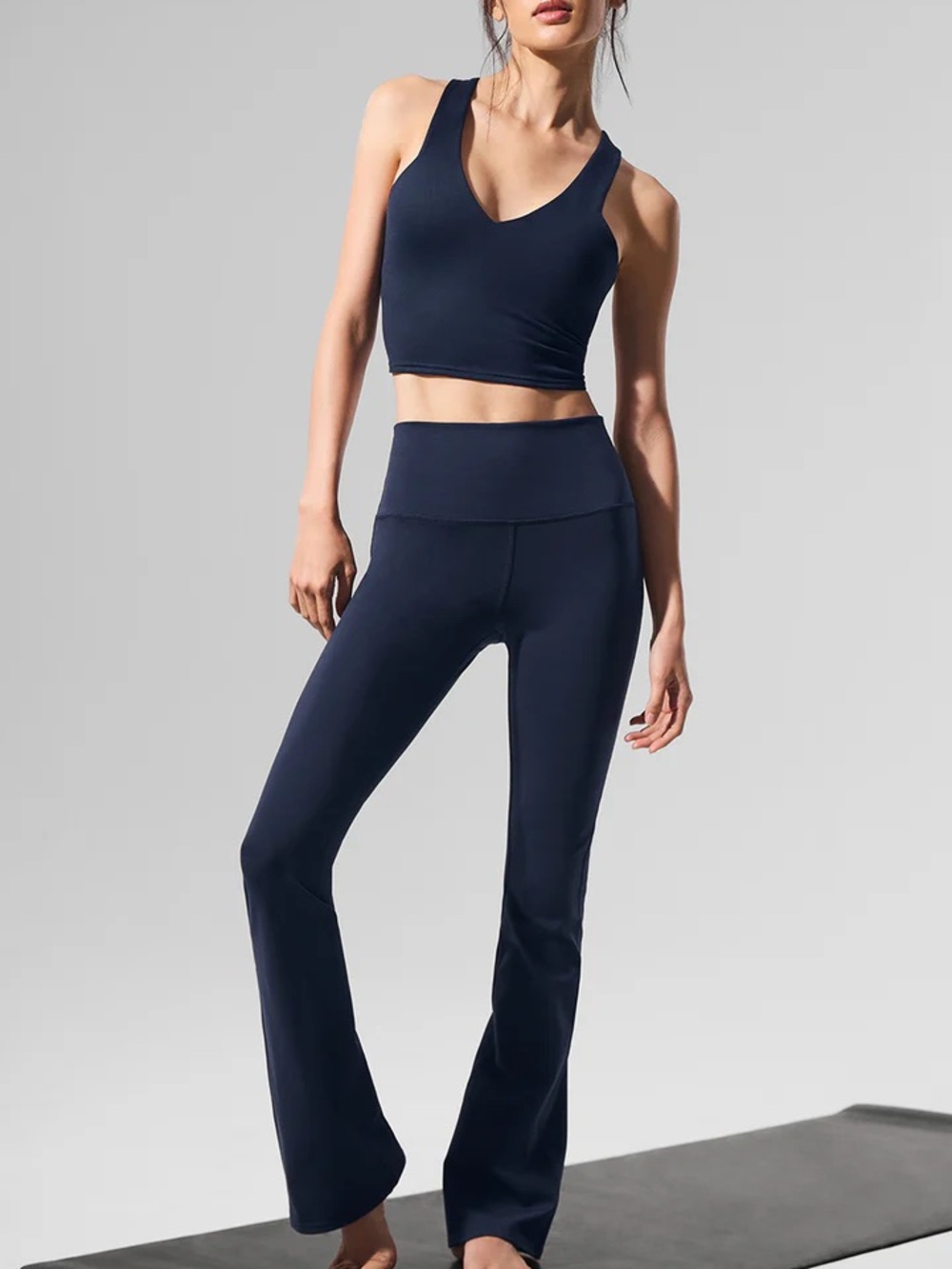 ALO Bootcut Legging 7/8 Navy XS